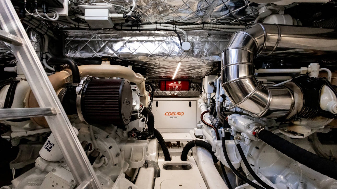 Aicon Yachts USA Audace 50 Engine room